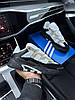 Чоловічі кросівки Adidas Originals Niteball White Sand Black (Білі) Взуття Адідас Найтбол замшеві демісезон, фото 8