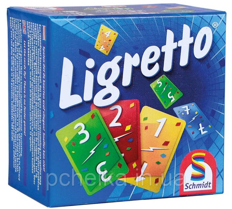 Настільна гра Лігретто синій, Ligretto Blue Set Schmidt Spiele