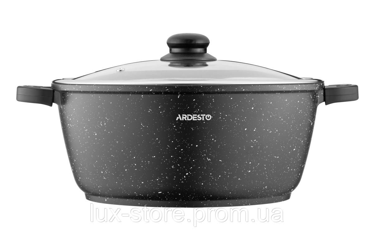 Кастрюля с крышкой Ardesto Anzio AR-2426-GE 28 см 6.4 л d - фото 3 - id-p2047701251