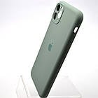 Силіконовий чохол накладка Silicon Case Full Camera для iPhone 11 Pro Pine Needle Green, фото 4