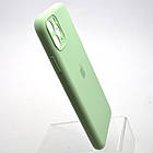 Силіконовий чохол накладка Silicon Case Full Camera для iPhone 11 Pro Max Pistachio, фото 3