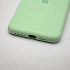 Силіконовий чохол накладка Silicon Case Full Camera для iPhone 11 Pro Max Pistachio, фото 5