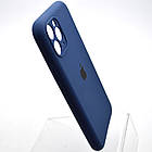 Силіконовий чохол накладка Silicon Case Full Camera для iPhone 11 Pro Max Deep Sea Blue, фото 3