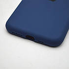 Силіконовий чохол накладка Silicon Case Full Camera для iPhone 11 Pro Max Deep Sea Blue, фото 5