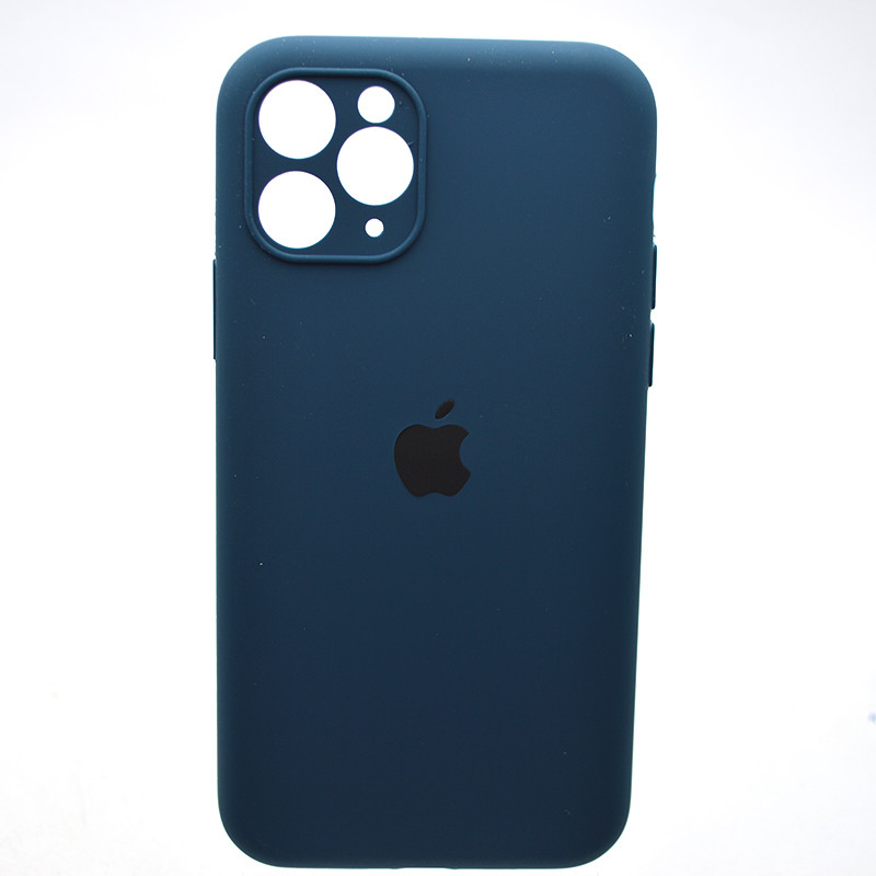 Силіконовий чохол накладка Silicon Case Full Camera для iPhone 11 Pro Max Bird Feather Moniror, фото 1