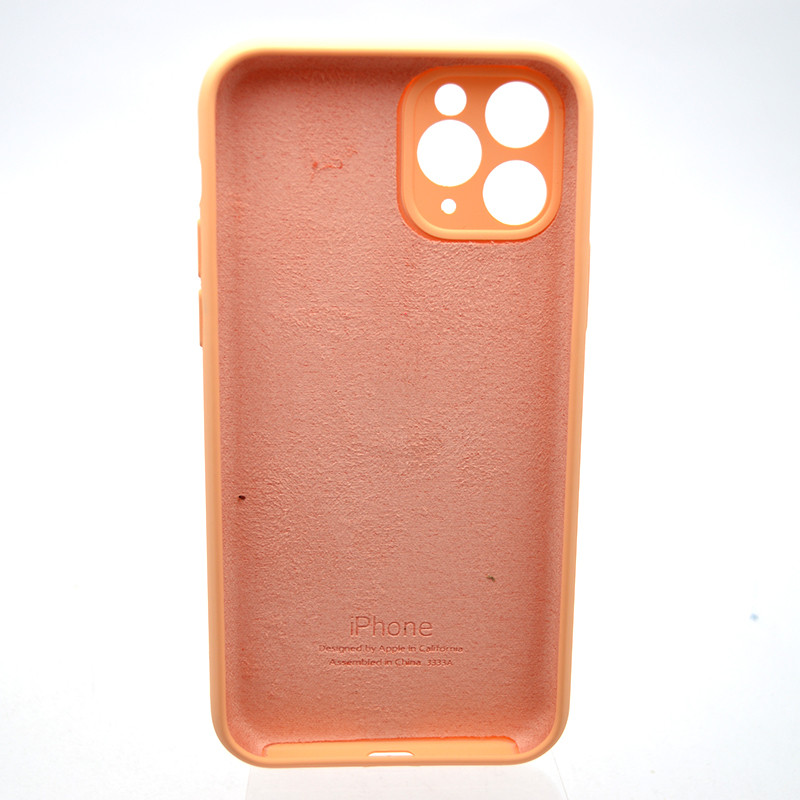 Силіконовий чохол накладка Silicon Case Full Camera для iPhone 11 Pro Max Honyedew, фото 2