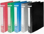 Папка пластикова 2кільца А4 BM.3161-99 JOBMAX ширина торця 25 мм, асорті 1/24/144)