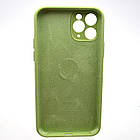 Силіконовий чохол накладка Silicon Case Full Camera для iPhone 11 Pro Mint Green, фото 2