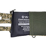 Бокові камербанди 15×25 см | Піксель ММ14 | Ukr shield, фото 6