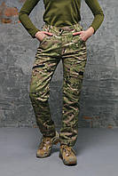 Женские теплые брюки Conqueror мультикам Зимняя форма тёплые штаны Армейские Мультикам штаны на флисе женские