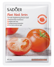 Маска для лица с экстрактом помидора Sadoer, 25 г.