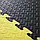 Мат татамі ластівчин хвіст WCG EVA 1000х1000х30мм Мат-пазл чорно-жовтий, фото 6