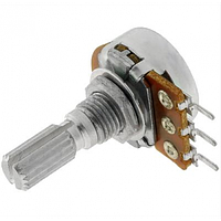 Резистор переменный WH148-1B-2 B 250кОм 3 pin прямой