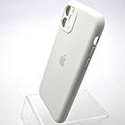 Силіконовий чохол накладка Silicon Case Full Camera для iPhone 11 Pro White, фото 4