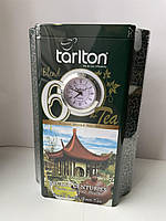 Чай Tarlton Secret Centuries Зеленый Цейлонский Крупнолистовой ОПА 200 грамм. Жесть Банка с Часами