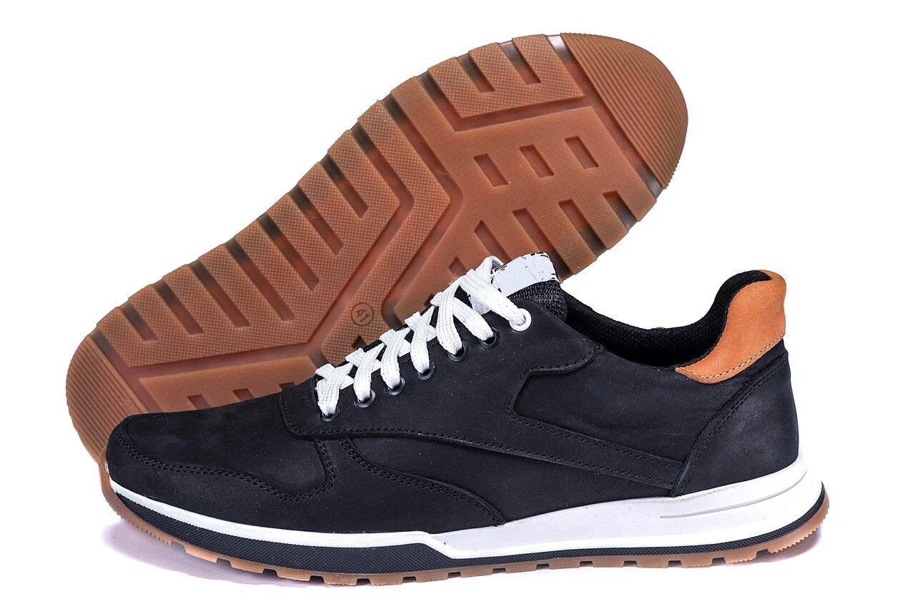 Чоловічі шкіряні кросівки Classic Leather Trail  black