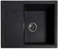 Гранітна кухонна мийка українського виробництва Solid Оптима 510 мм х 650 мм (розпродаж)