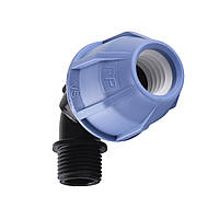 Коліно ПНД Vsplast 20*1/2 `` ЗР