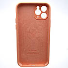 Силіконовий чохол накладка Silicon Case Full Camera для iPhone 11 Pro Max Begonia, фото 2