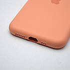 Силіконовий чохол накладка Silicon Case Full Camera для iPhone 11 Pro Max Begonia, фото 5