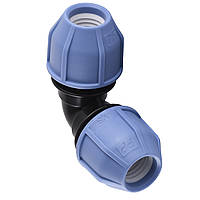 Коліно ПНД Vsplast 25*25