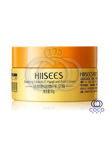 Крем для сухих ділянок Hiisees Soothing Vitamin E Hand and Foot Cream 50 g