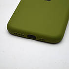Силіконовий чохол накладка Silicon Case Full Camera для iPhone 11 Pro Pine Forest Green, фото 5