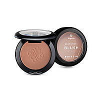 Компактні рум'яна для обличчя Bogenia Blush BG630, 002 Velvet Beige Tan (5.8 г)