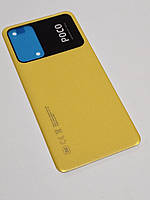 Задня кришка Xiaomi Poco M4 Pro 5G (Poco Yellow), колір - Жовтий