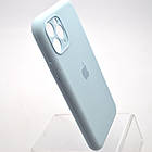 Силіконовий чохол накладка Silicon Case Full Camera для iPhone 11 Pro Max New Sky Blue, фото 3