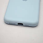 Силіконовий чохол накладка Silicon Case Full Camera для iPhone 11 Pro Max New Sky Blue, фото 5