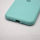 Силіконовий чохол накладка Silicon Case Full Camera для iPhone 11 Pro Max Ice Aquamarine, фото 5