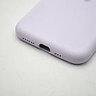 Силіконовий чохол накладка Silicon Case Full Camera для iPhone 11 Pro Max Light Purple, фото 5