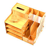 Органайзер підставка настільний канцелярський, фото 3