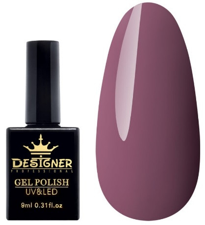 Гель-лак Designer 9 ml - Гель-лак, глянцевий гель лак для манікюру для LED лампи, лак Дизайнер