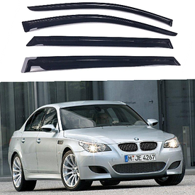 Дефлектори вікон вітровики на BMW 5 series E60 2002-2010 AVTM