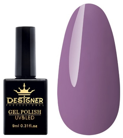 Гель-лак Designer 9 ml - Гель-лак, глянцевий гель лак для манікюру для LED лампи, лак Дизайнер