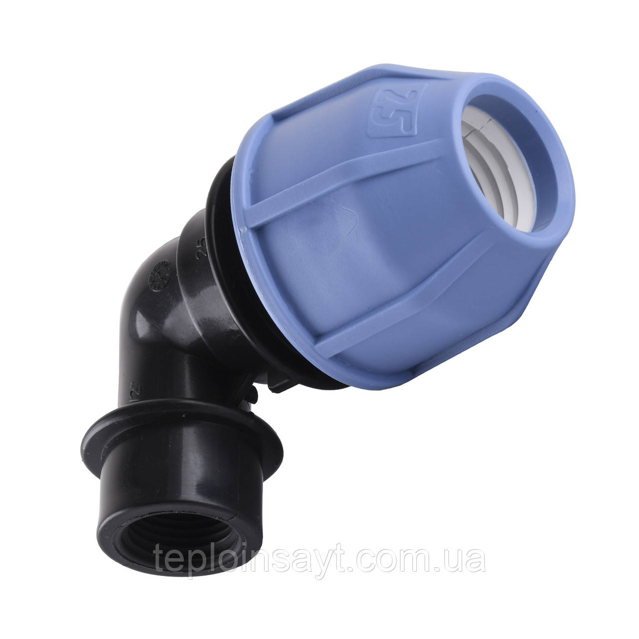 Коліно ПНД Vsplast 25*1/2 ``ВР