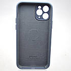Силіконовий чохол накладка Silicon Case Full Camera для iPhone 11 Pro Max Lavender Gray, фото 2