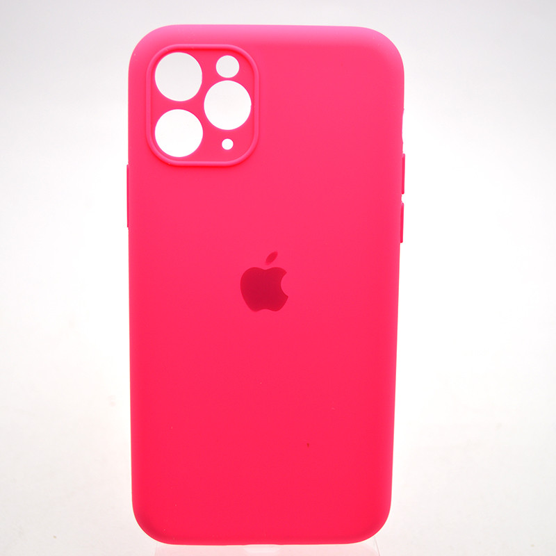 Силіконовий чохол накладка Silicon Case Full Camera для iPhone 11 Pro Max Fluorescent Color, фото 1