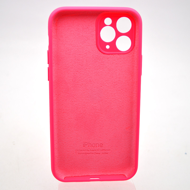Силіконовий чохол накладка Silicon Case Full Camera для iPhone 11 Pro Max Fluorescent Color, фото 2