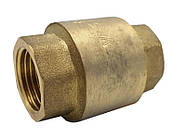 Клапан зворотний Valogin 1" ВВ з латунним штоком (VG-401103)