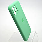 Силіконовий чохол накладка Silicon Case Full Camera для iPhone 11 Pro Max Rehmannia Green, фото 3
