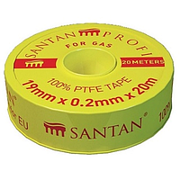 Фум лента PROFI SANTAN газовая 19ммх0.2ммх20м (10/250)