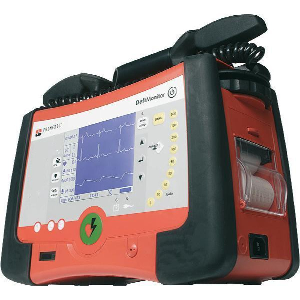 Дефібрилятор-монітор PRIMEDIC DefiMonitor XD300 | ЕКГ, SpO2, термопринтер, АЗД режим, запис даних, фото 1