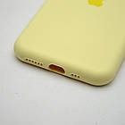 Силіконовий чохол накладка Silicon Case Full Camera для iPhone 11 Pro Milk Yellow, фото 5