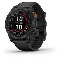 Смарт-часы Garmin Fenix 7 Pro Solar Slate Gray w. Black Band (010-02777-00/01)