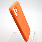 Силіконовий чохол накладка Silicon Case Full Camera для iPhone 11 Pro Golden Orange, фото 3