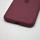Силіконовий чохол накладка Silicon Case Full Camera для iPhone 11 Pro Plum, фото 5