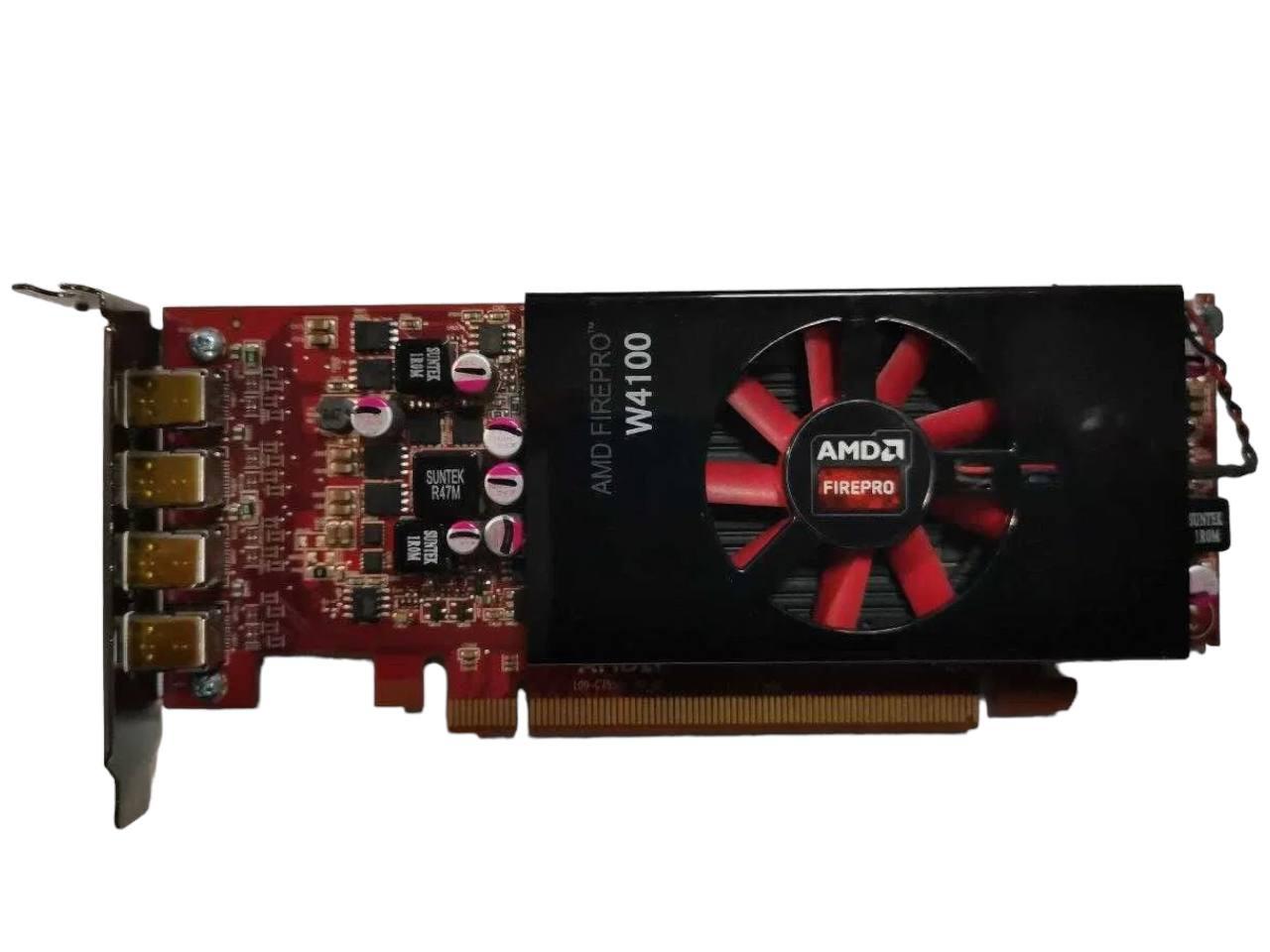 Відеокарта AMD FirePro W4100 2GB GDDR5/ATI-102-C75503 4xMini DisplayPort на 4 монітори